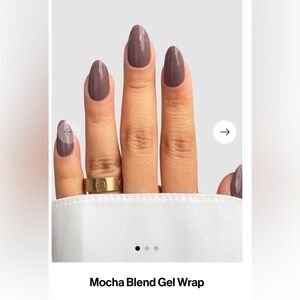 NEW SASSY SAINTS GEL NAIL WRAPS Nonsmoking pet free home mocha blend